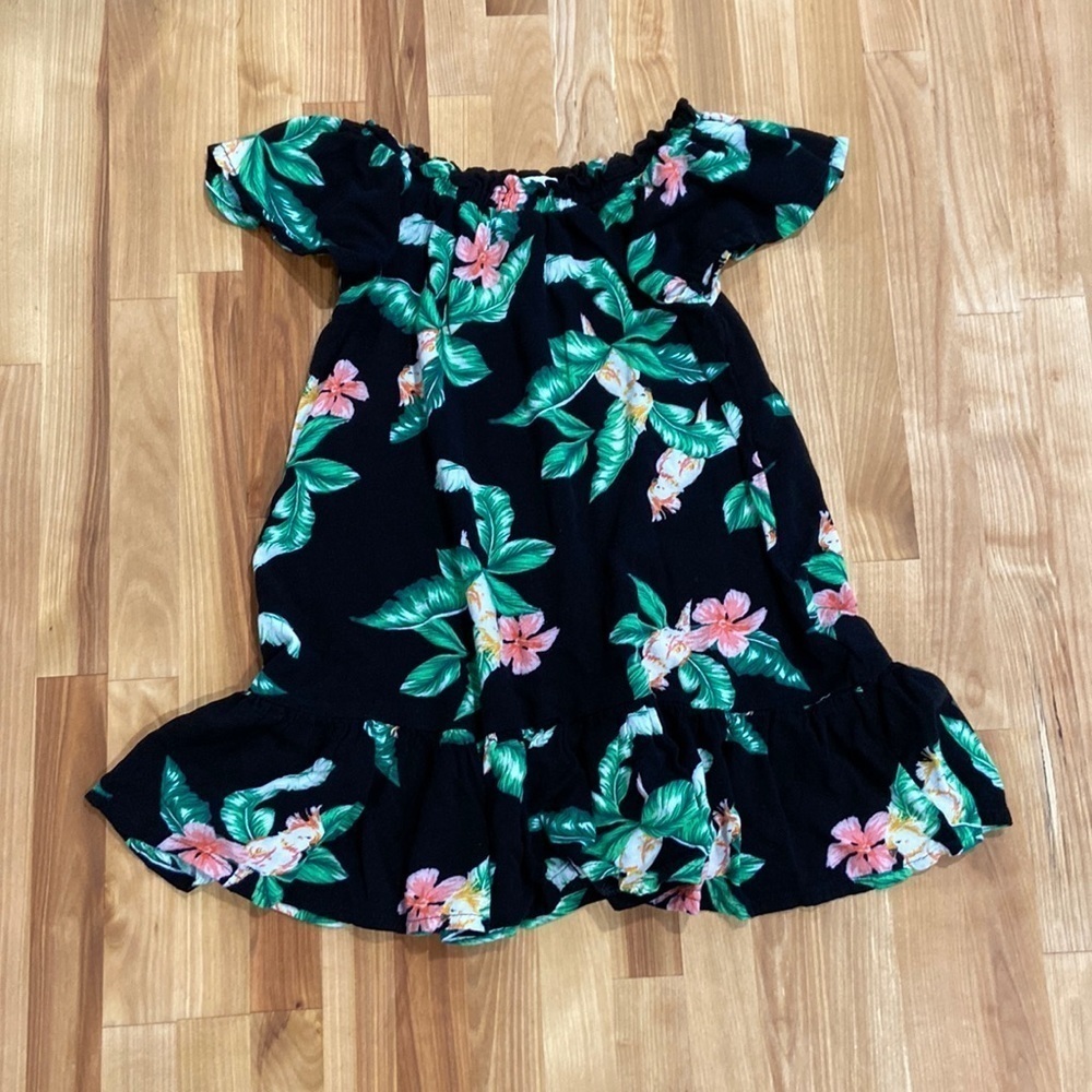 Old Navy Little Girl Hawaiian Floral Dress Size 4T